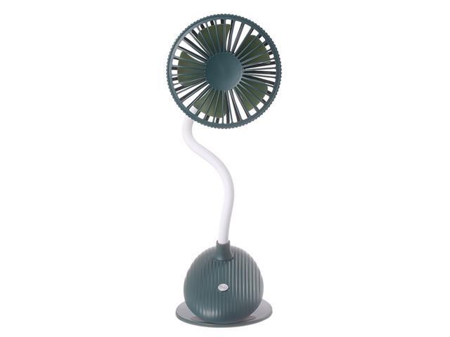Clip Fan Stroller Fans 3 Gears Speed Mini Portable Flexible Bendable USB Rechargeable Battery Powered Desk Fan for Home Office