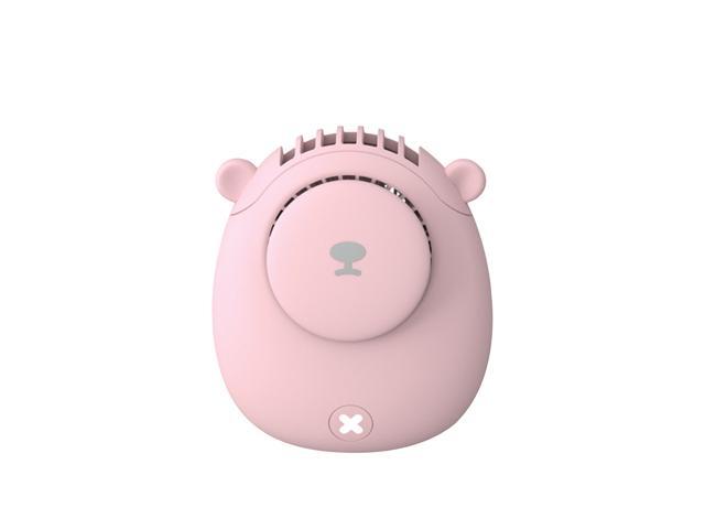 USB Mini Fan Handsfree Neck Fan Portable Hanging Fan 3 Speed Low Noise Personal Necklace Fan for Travel Camping Office Home USB Powered Neck Fan