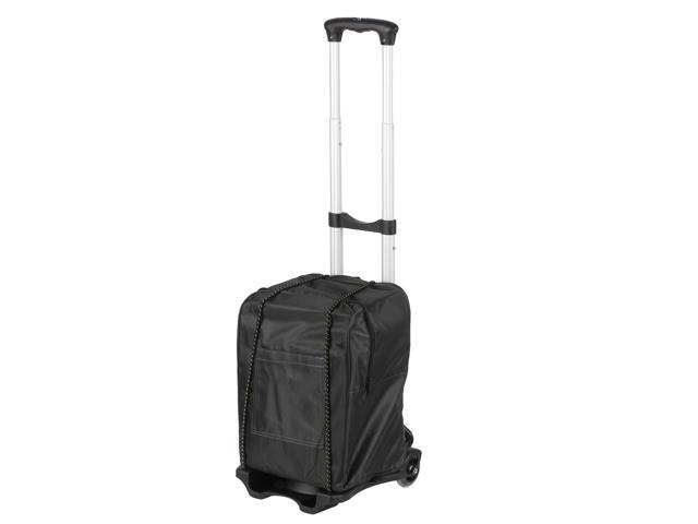 Folding Shopping Trolley Luggage Cart 88lbs/40kg Heavy Duty 2-Wheel Solid Construction Utility Cart with Detachable Backpack for Shopping Moving