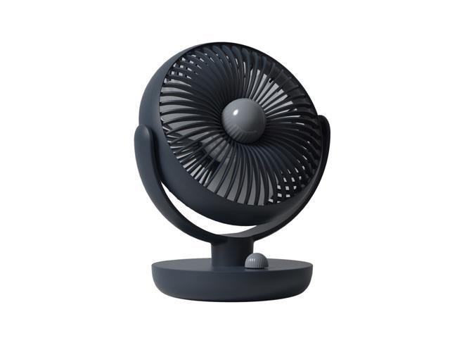 Desk Fan Portable Personal Fan Desktop Aromatherapy Fan 10 Speeds Adjustable Electric Cooling Fan 120-degree Shaking Head 90-degree Up and Down Tilt