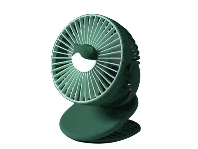 USB Fan Portable Fan Mini Fan Desk Fan Clip Fan USB Charging Fan with Nightlight Three-speed Fan