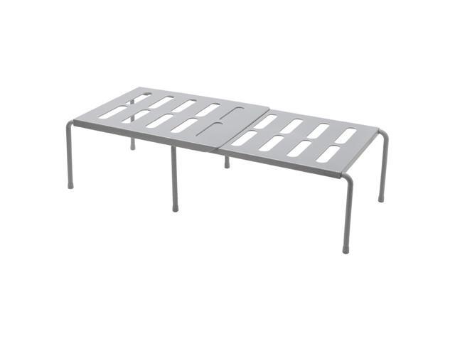 Expandable Kitchen Storage Shelf Rack Stackable Pantry Shelves Kitchen Cabinet Counter Shelf Cupboard Storage Organizer Space Saving for Tableware