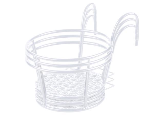 3 Pack Iron Art Plant Stand Rack Pastoral Flower Shelf Heavy Duty Balcony Patio Deck Window Hanging Planter Office Plant Holder with Hook for