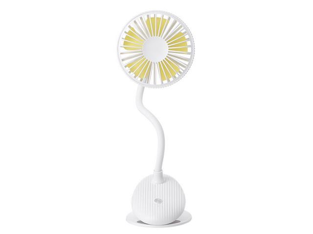 Clip Fan Stroller Fans 3 Gears Speed Mini Portable Flexible Bendable USB Rechargeable Battery Powered Desk Fan for Home Office