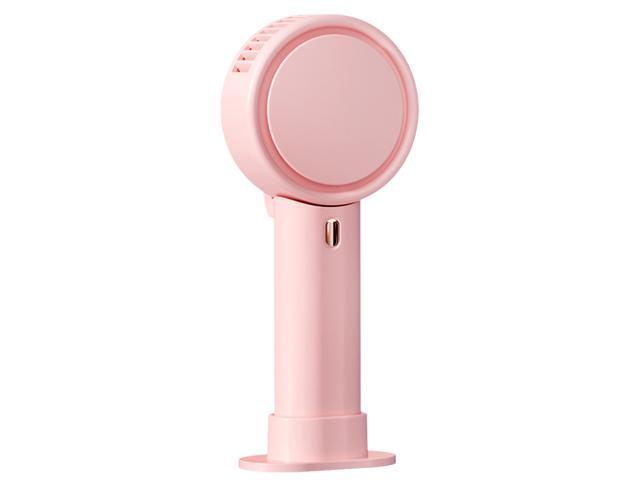 Handheld Fan Portable Mini Fan USB Rechargeable 3 Speed Personal Desk Table Fan with Base Battery USB Powered Fans