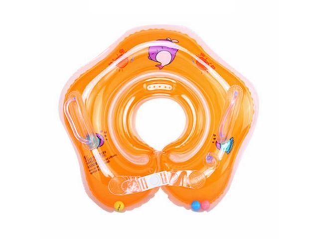 Baby Swimming Ring Inflatable Baby Infant Toddler Bath Shower Neck Ring Collar Toys Float Safety Ring Pool Aids