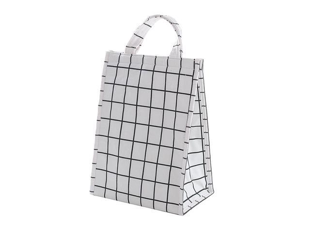 Thermal Insulated Lunch Bag Portable Thermal Insulation Bag Reusable Bento Lunch Box Organizer Leakproof Meal Prep Lunch Tote Bag Cooler Bag for