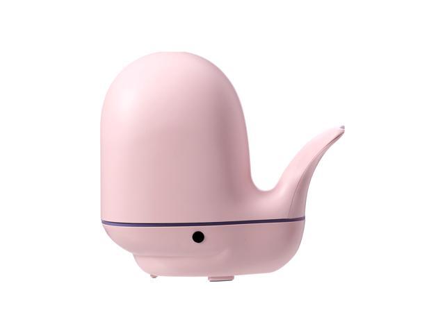 Ultrasonic Aroma Diffuser Humidifier Small Whale Style Essential Oil Diffuser 180ML Portable Waterless Auto Power Off Colorful Night Light for Home