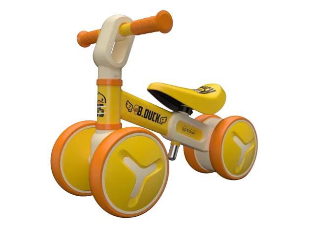 Baby Balance Bikes Baby Toys for 1 Year Old Boys Girls 18-36 Months Cute Toddler First Bicycle Infant Walker Children No Pedal 4 Wheels 1st