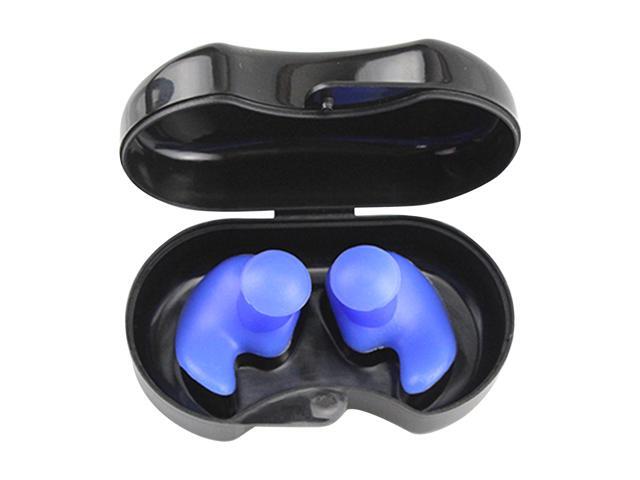 Swimming Ear Plugs Waterproof Reusable Silicone Swimming Ear Plugs Adults Swimming Ear Plugs for Showering Bathing Surfing Snorkeling