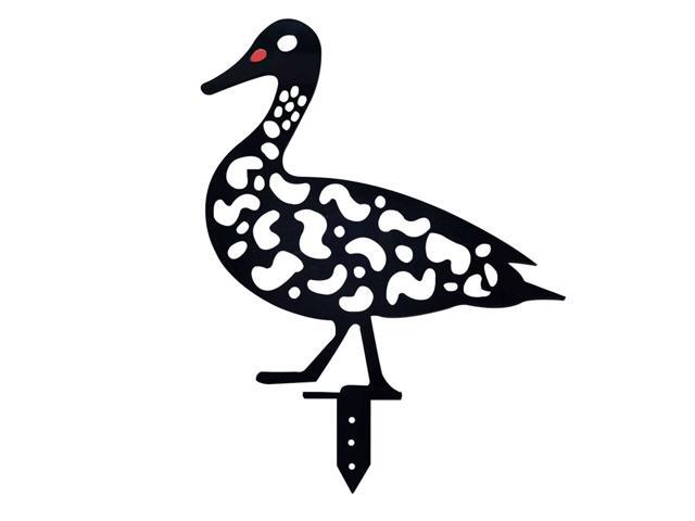 Acrylic Pastorale Duck Insert Card Chicken Yard Art Garden Imitation Animal Ornaments