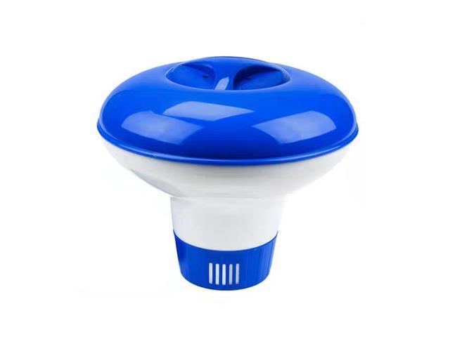 Large Size Float Dispenser Float Cup Pool Chlorine Tablet Dispenser for Pool Spa Hot Tub and Fountain Perfect for Inflatable Above-Ground Pools