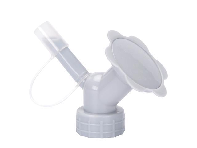 2 in 1 Bottle Cap Sprinkler Dual Head Bottle Watering Spout Double Ended Bottle Watering Nozzle Bonsai Watering Can Nozzle for Indoor Seedlings
