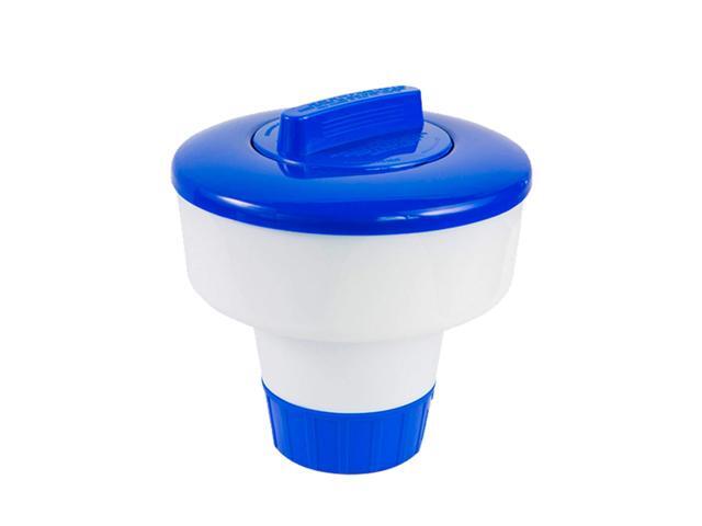 Large Size Float Dispenser Float Cup Pool Chlorine Tablet Dispenser for Pool Spa Hot Tub and Fountain Perfect for Inflatable Above-Ground Pools