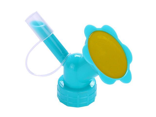 2 in 1 Bottle Cap Sprinkler Dual Head Bottle Watering Spout Double Ended Bottle Watering Nozzle Bonsai Watering Can Nozzle for Indoor Seedlings