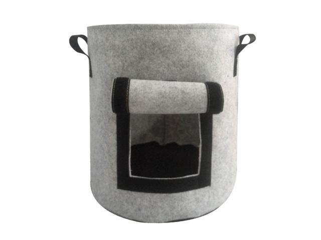 Potato Growing Bag Felt Thickened Planting Grow Pouch Garden Vegetables Planter Containers with Handles & Window