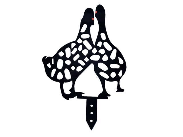 Acrylic Pastorale Duck Insert Card Chicken Yard Art Garden Imitation Animal Ornaments