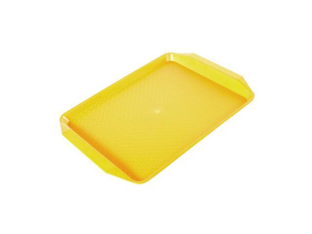 1pcs Serving Tray Food Tray Dinner Tray Cafeteria Tray Café Standard Cafeteria Fast Food Service Tray Rectangular Non-slip Surface 17-inch by 12-inch