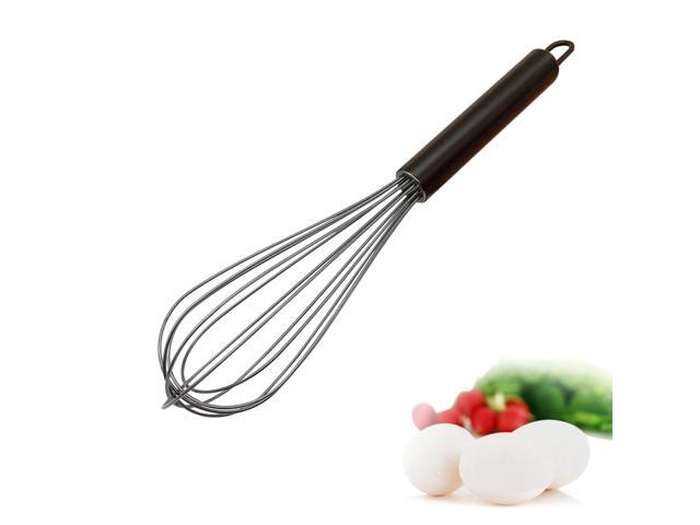 Egg Beater 10 Inch Household Manual Cake Mixer Dough Milk Egg Kitchen Egg Beater for Restaurant Bar Cake Shop Kitchen Gadgets Dishwasher Safe