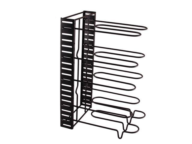 Pot Rack Organizers Pot and Pan Organizer for Cabinet Adjustable Pot Lid Holders & Pan Rack with 5 Tiers for Kitchen Counter Organizer for Pots and