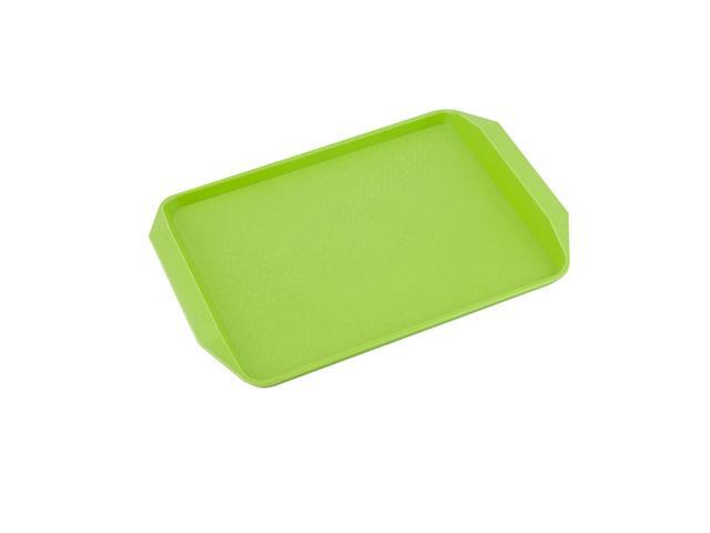 1pcs Serving Tray Food Tray Dinner Tray Cafeteria Tray Café Standard Cafeteria Fast Food Service Tray Rectangular Non-slip Surface 17-inch by 12-inch