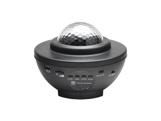 Star Projector Night Light Projector with LED Galaxy Ocean Wave Projector BT Music Speaker for Baby Bedroom Game Rooms Party Home Theatre Night