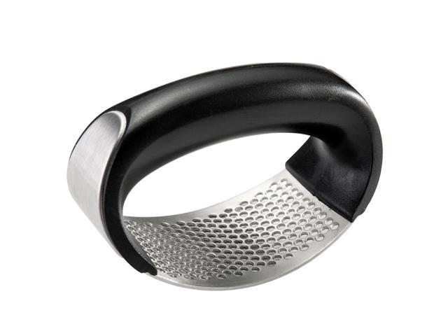 Food Grade Mini Stainless Steel Kitchen Garlic Press Annular Manual Ginger And Garlic Masherarlic press