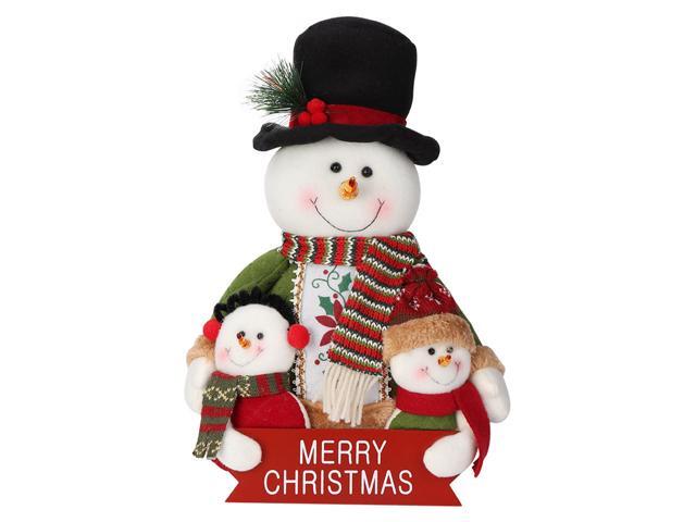 Christmas Snowman Ornaments for Kids Cute Christmas Gifts Holiday Snowman Decorations Birthday Party Crafts Decorations