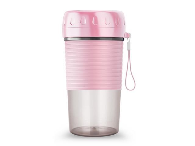 Portable Juicer Cup Blender for Smoothies and Shakes 300ML Fruit Mixing Machine Detachable Cup USB Rechargeable for Sports Travel and Outdoors