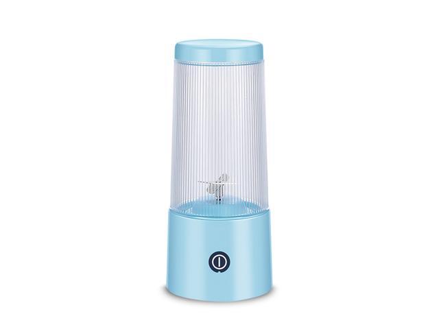 Portable Blender Four Cutters Juicer Cup 350ml Fruit Mixing Machine Detachable Cup USB Rechargeable for Sports Travel and Outdoors