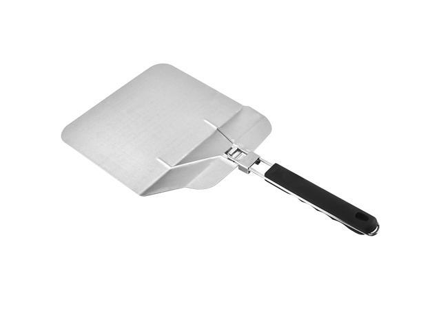Stainless Steel Pizza Peel with Foldable Handle Pizza Spatula for Oven Pizza Paddle for Baking Homemade Pizza Bread
