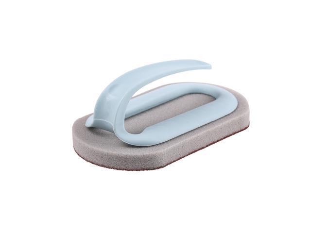 Emery Sponge Kitchen Pot Brush with Handle Reusable Rust Cleaning Tool Sink Pot Dish Cleaning Brush