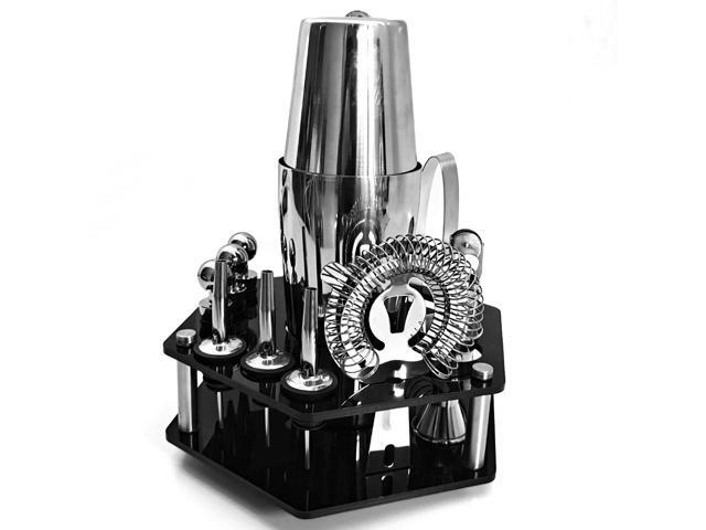 14pcs Bar Cocktail Set Boston Shaker Drink Making Kit Stainless Mixer Making Gift