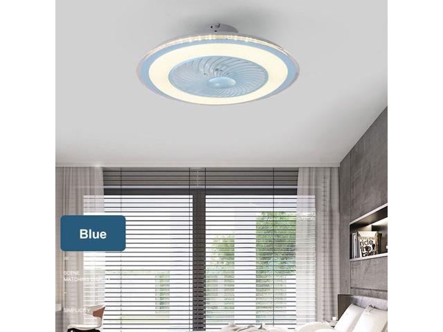 Modern Ceiling Fan Lamp with Remote Control 3-Color Light 3 Speed Wind 50cm Ceiling Fans 220V LED Lighting for Bedroom Living Room Dining Room Decor