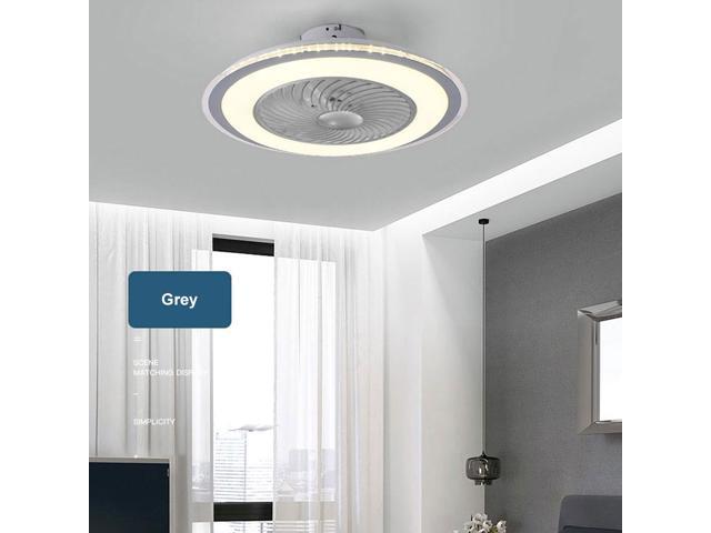 Modern Ceiling Fan Lamp with Remote Control 3-Color Light 3 Speed Wind 50cm Ceiling Fans 220V LED Lighting for Bedroom Living Room Dining Room Decor