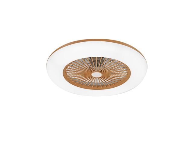 Ceiling Fan with Lighting LED Light Adjustable Wind Speed with Remote Control Without Battery 36W Modern LED Ceiling Light for Bedroom Living Room