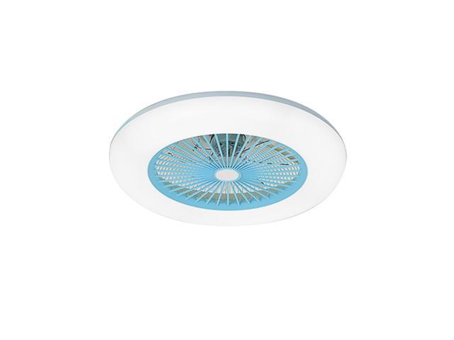 Ceiling Fan with Lighting LED Light Adjustable Wind Speed with Remote Control Without Battery 36W Modern LED Ceiling Light for Bedroom Living Room