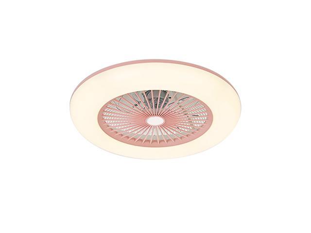 Ceiling Fan with Lighting LED Light Adjustable Wind Speed with Remote Control Without Battery 36W Modern LED Ceiling Light for Bedroom Living Room