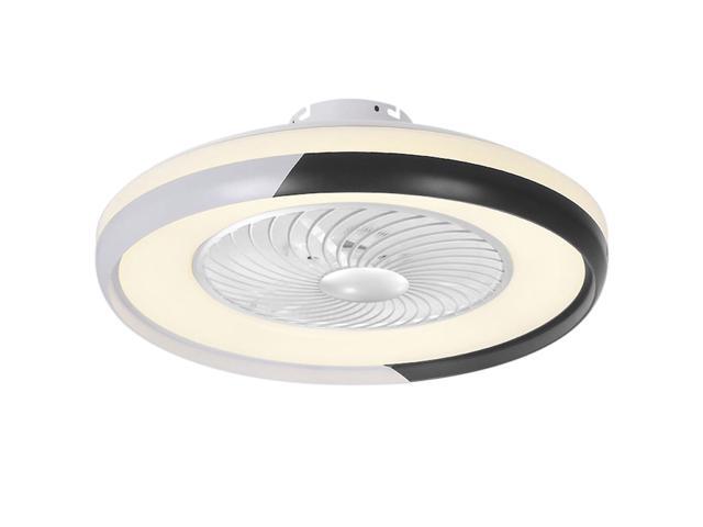 Modern Ceiling Fan Lamp with Remote Control 3-Color Light 3 Speed Wind 60cm Ceiling Fans 220V LED Lighting for Bedroom Living Room Dining Room Decor
