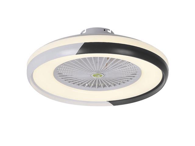 Ceiling Fan with Lighting LED Light Stepless Dimming Adjustable Wind Speed Remote Control Without Battery Modern LED Ceiling Light for Bedroom