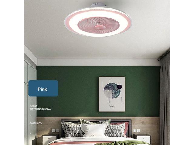 Modern Ceiling Fan Lamp with Remote Control 3-Color Light 3 Speed Wind 50cm Ceiling Fans 220V LED Lighting for Bedroom Living Room Dining Room Decor