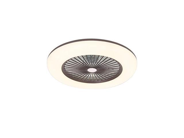 Ceiling Fan with Lighting LED Light Adjustable Wind Speed with Remote Control Without Battery 36W Modern LED Ceiling Light for Bedroom Living Room
