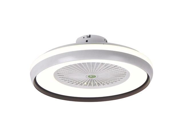Ceiling Fan with Lighting LED Light Stepless Dimming Adjustable Wind Speed Remote Control Without Battery Modern LED Ceiling Light for Bedroom