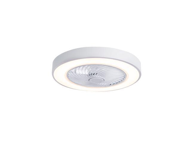 Fcmila FS0030 AC110V Ceiling Fan with Lighting with Remote Control 3-Color Light 3-Speed Wind LED Lighting for Bedroom Living Room Dining Room