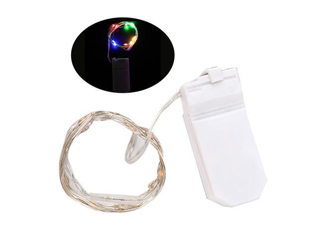Led Fairy Lights Silvery Copper Wire String Lamp with Battery-Box for Gift Box Wedding Centerpiece Party Christmas Table Decor