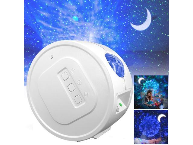 Ocean Sky Projection Light Water Pattern Colorful Rotating Moon Night Light Projector