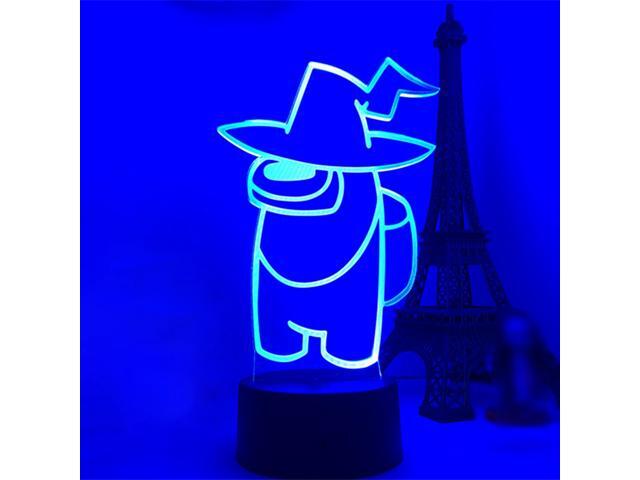 Desk Lamp Table Night Light with Remote Control/ Sensitive Touching Control/ 16 Colors Changeing/ Diverse Lighting Effects/ USB Powered 3 * AA Cell
