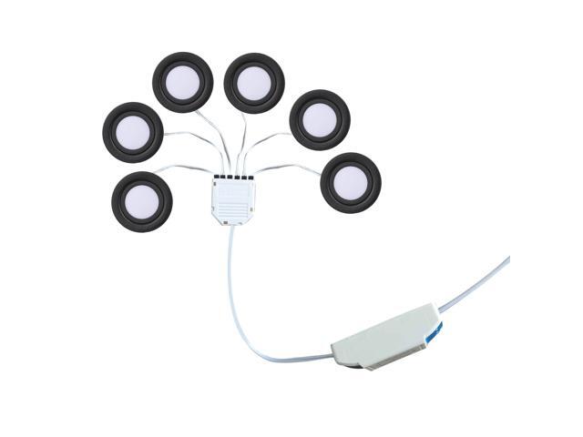 LED Under Cabinet Lamp Puck Light Cupboard Kitchen Furniture Lights LED Home Decoration Wardrobe Night Lamps