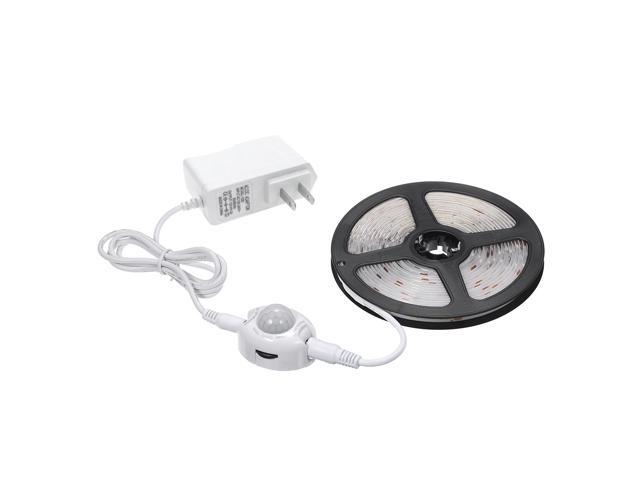 DC 12V PIR Motion Sensor Strips Light Under Bed Light 1M-5M Induction LED Night Lamp for Wardrobe Cabinet Bedside Stairs