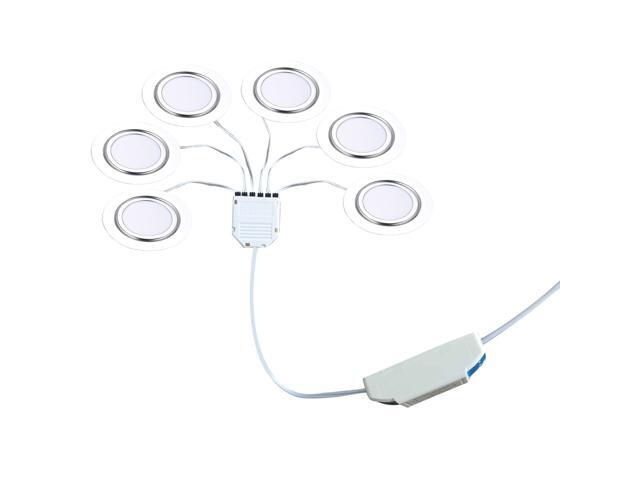 LED Under Cabinet Lamp Puck Light Cupboard Kitchen Furniture Lights LED Home Decoration Wardrobe Night Lamps